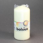 Bolsius Candles - 12cm x 6cm Ivory Pillar Candles